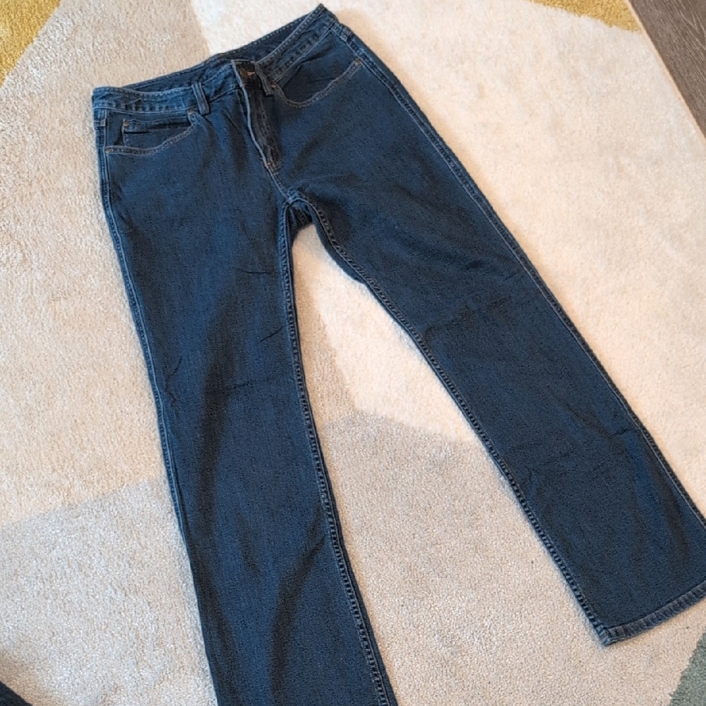 Duluth Trading Co Women's Dark Blue Straight Jeans